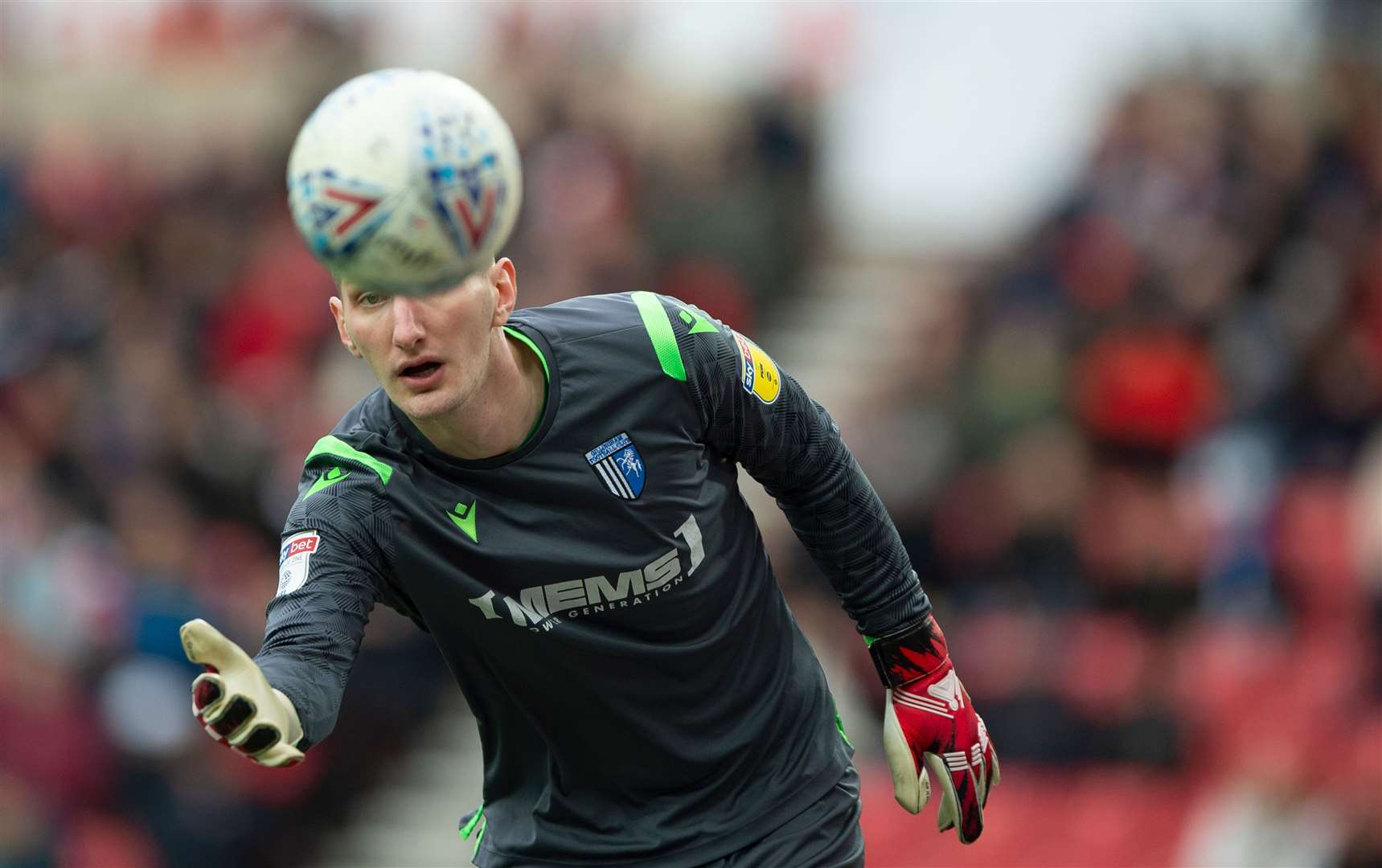 Jack Bonham has been the first choice goalkeeper for Gillingham this season Picture: Ady Kerry