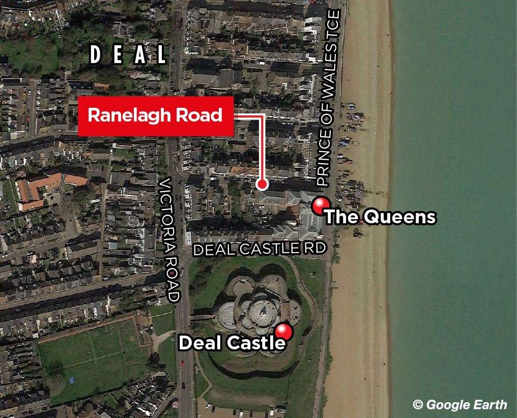 Ranelagh Road is a small but well-used stretch in Deal