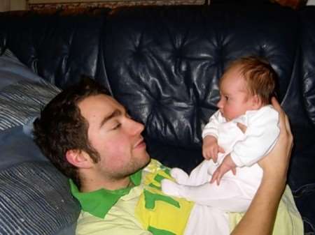 Ben Cole with daughter Mia