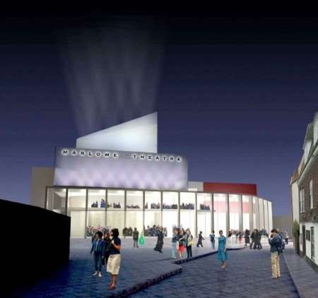 Plans for the new Marlowe Theatre havebeen approved by council planners