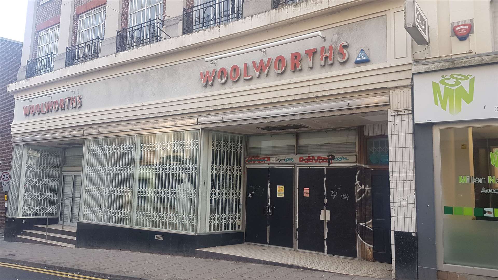 The era of big stores like Woolworths on every high street are at an end