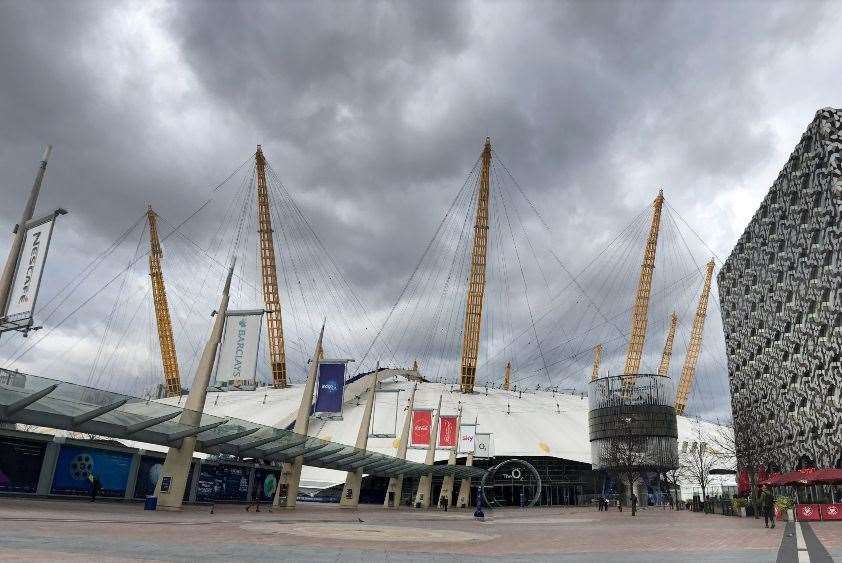 The O2 Arena in London. Picture: Google Street View