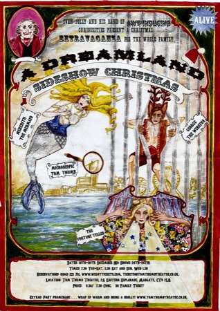 A Dreamland Sideshow Christmas, the first production at the reopened Tom Thumb theatre