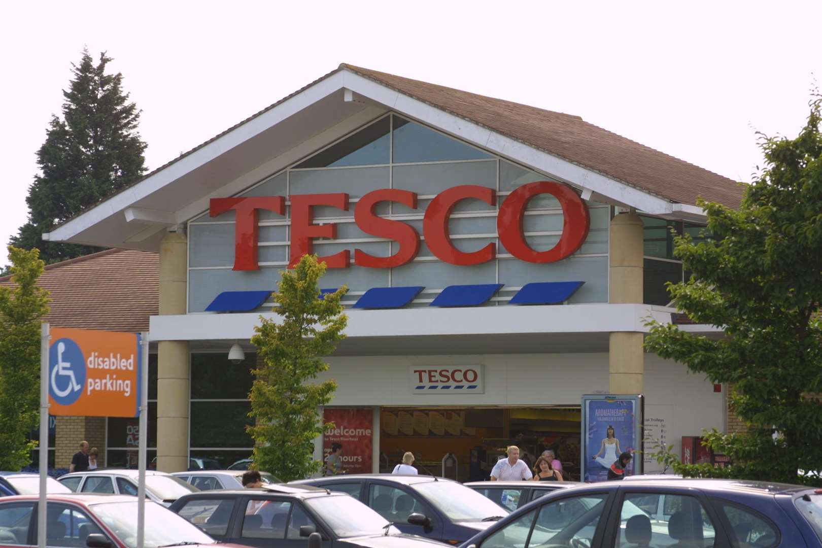 The Tesco Supermarket at Riverhead could be set for an expansion...........................picture by John Westhrop (4300834)