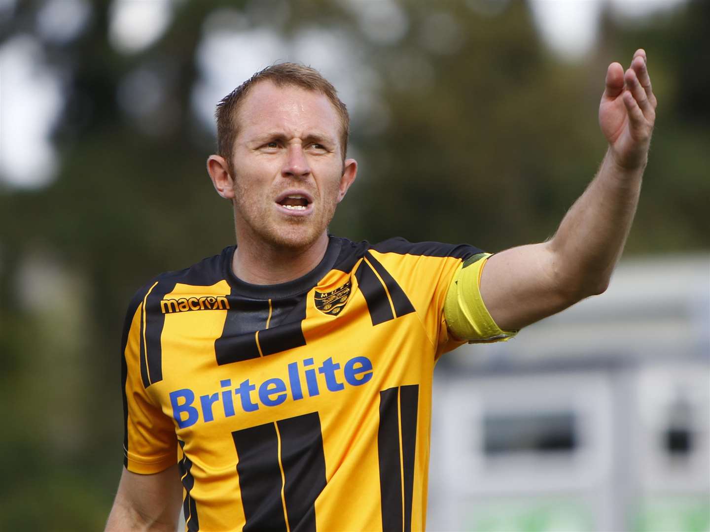 Stuart Lewis has played his last game for Maidstone Picture: Andy Jones