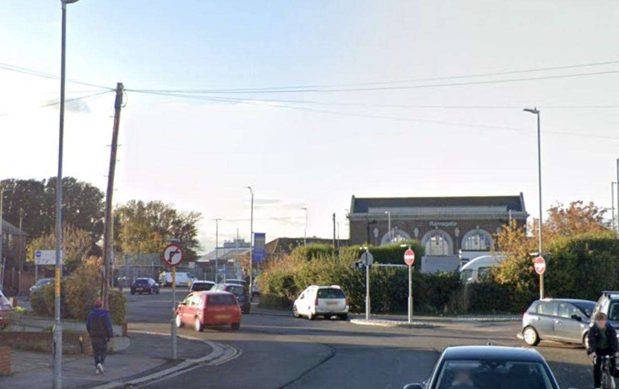 The child was hit by the bus in Station Approach, Ramsgate. Picture: Google
