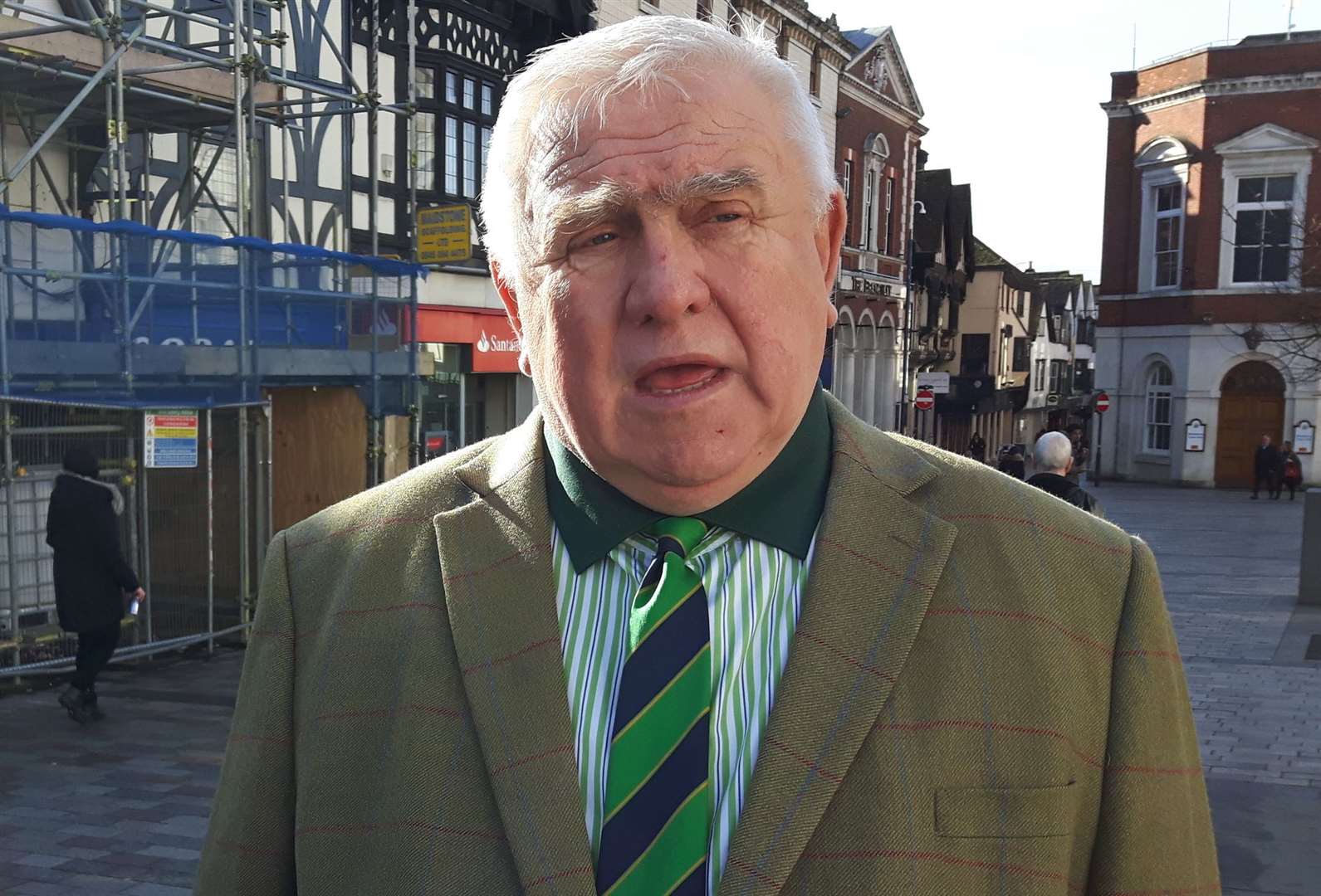 Fergus Wilson has criticised the BBC's Panorama documentary about him