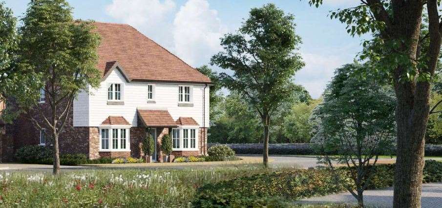 How one of the new homes off High Street, Newington, could look. Picture: Clague Architects and Esquire Developments Ltd