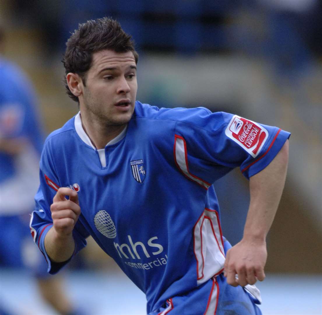 Matt Jarvis in action for Gillingham against Bradford City in 2007 Picture: Grant Falvey