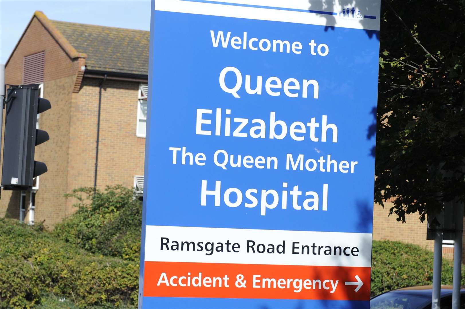 The Queen Elizabeth Queen Mother Hospital in Margate
