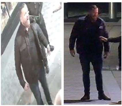 Police have released two CCTV images of a man who may be able to assist them following an attack at a Canterbury wine bar. Picture: Kent Police