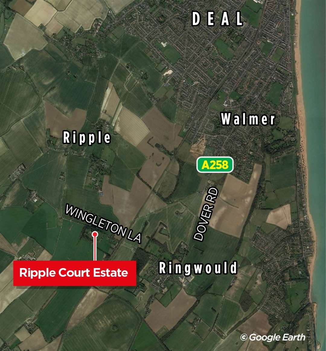 The Ripple Court Estate goes across 12 acres