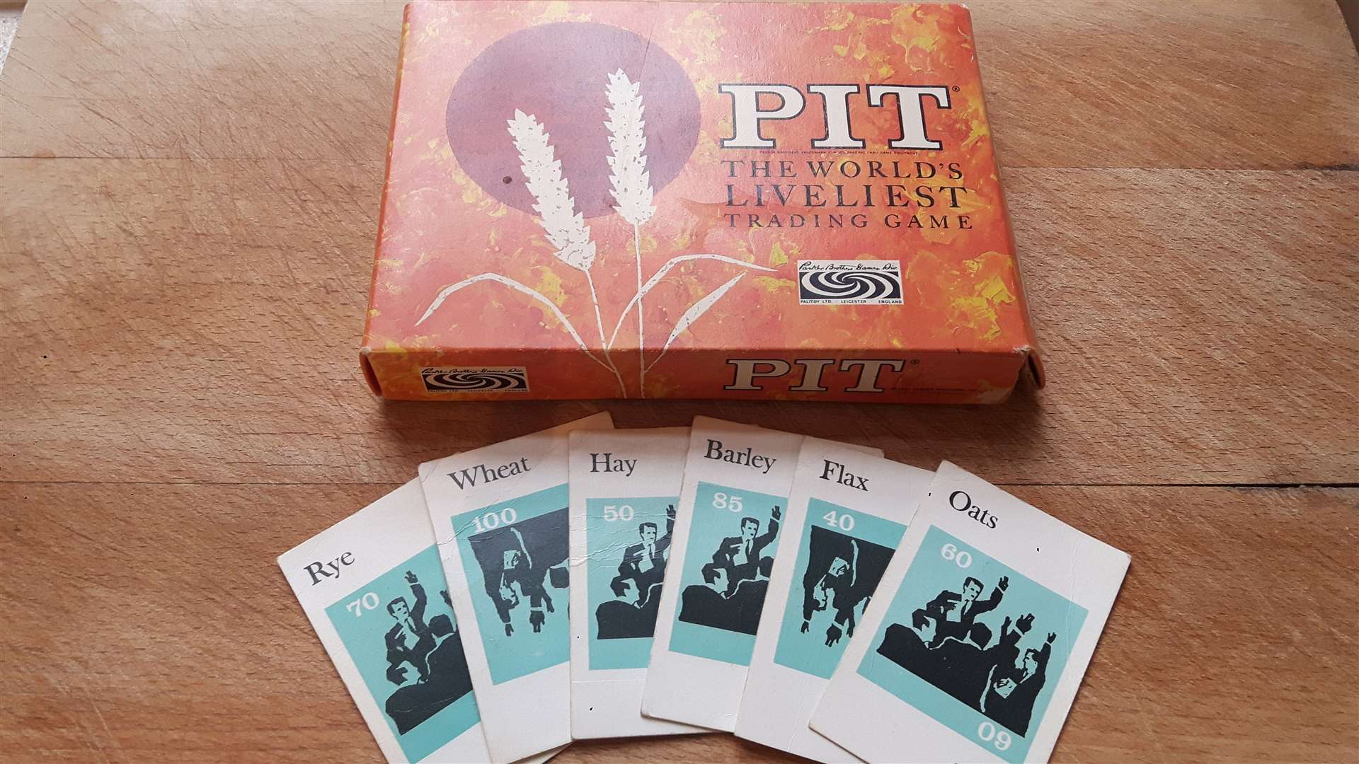 The Pit trading game from 1964