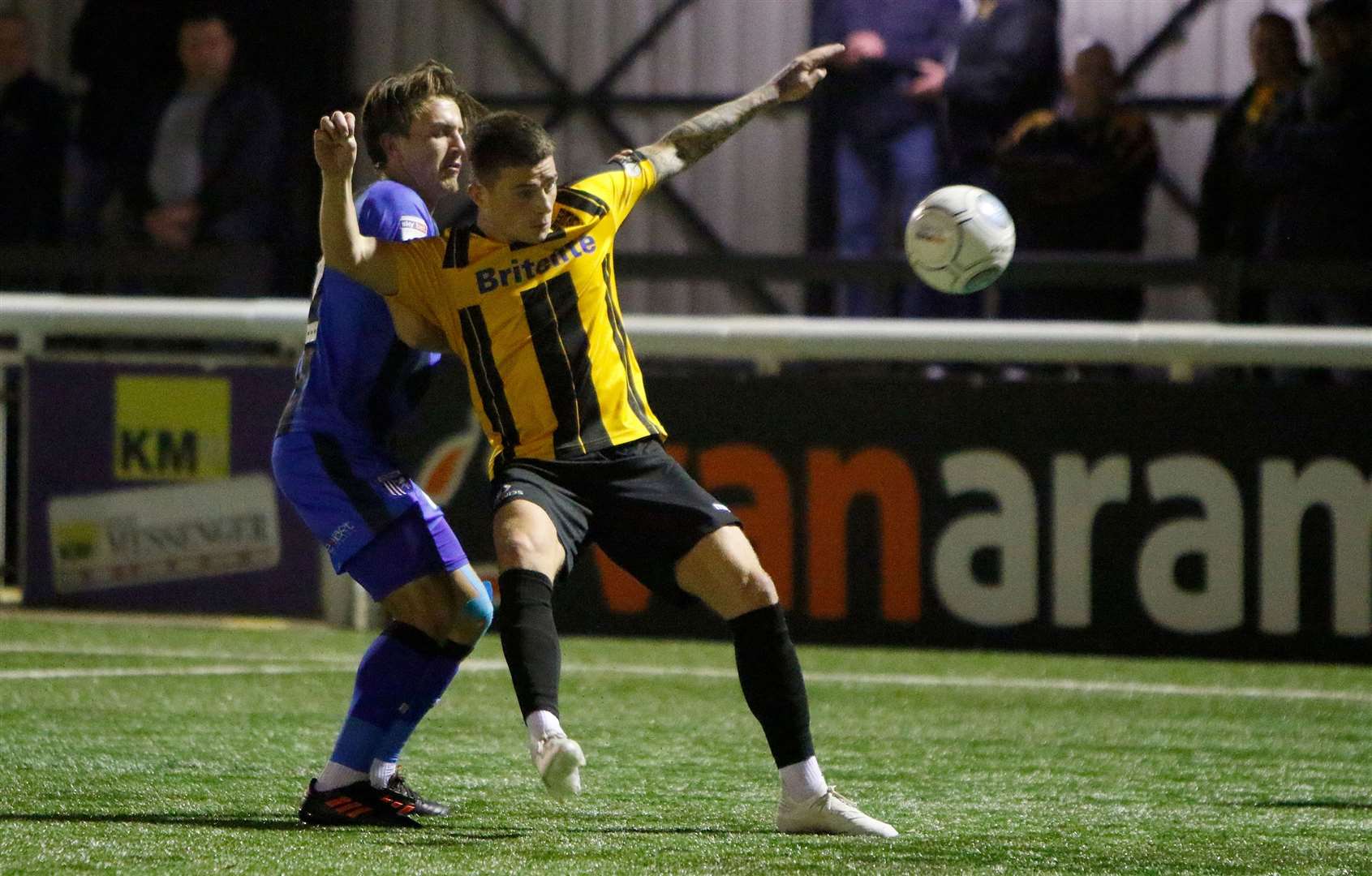 Gillingham last played Maidstone in the Kent Senior Cup in 2019, losing on penalties Picture: Andy Jones.