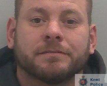 Daniel Delaney has been jailed. Picture: Kent Police.