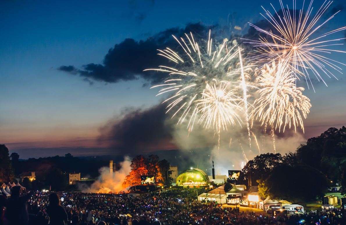 Leeds Castle Classical Concert's fireworks finale