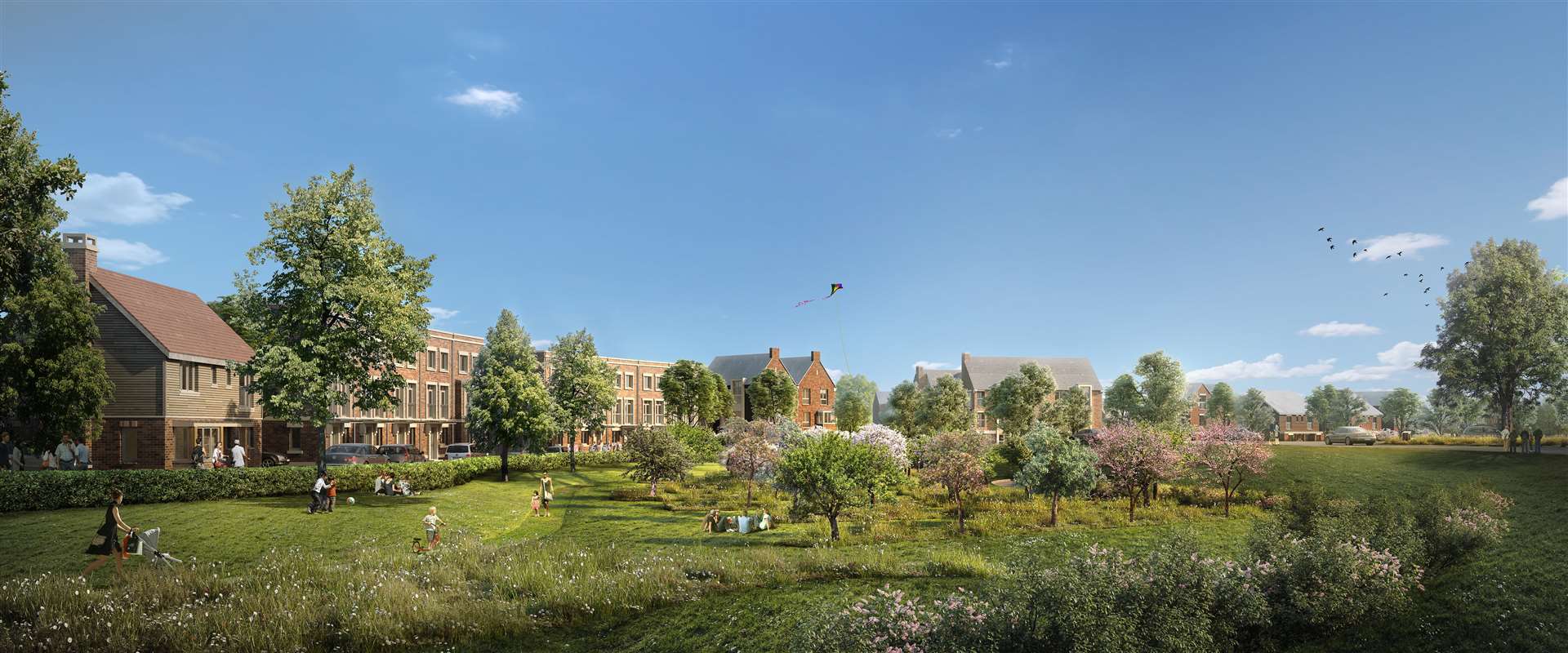 How Chilmington Green will look