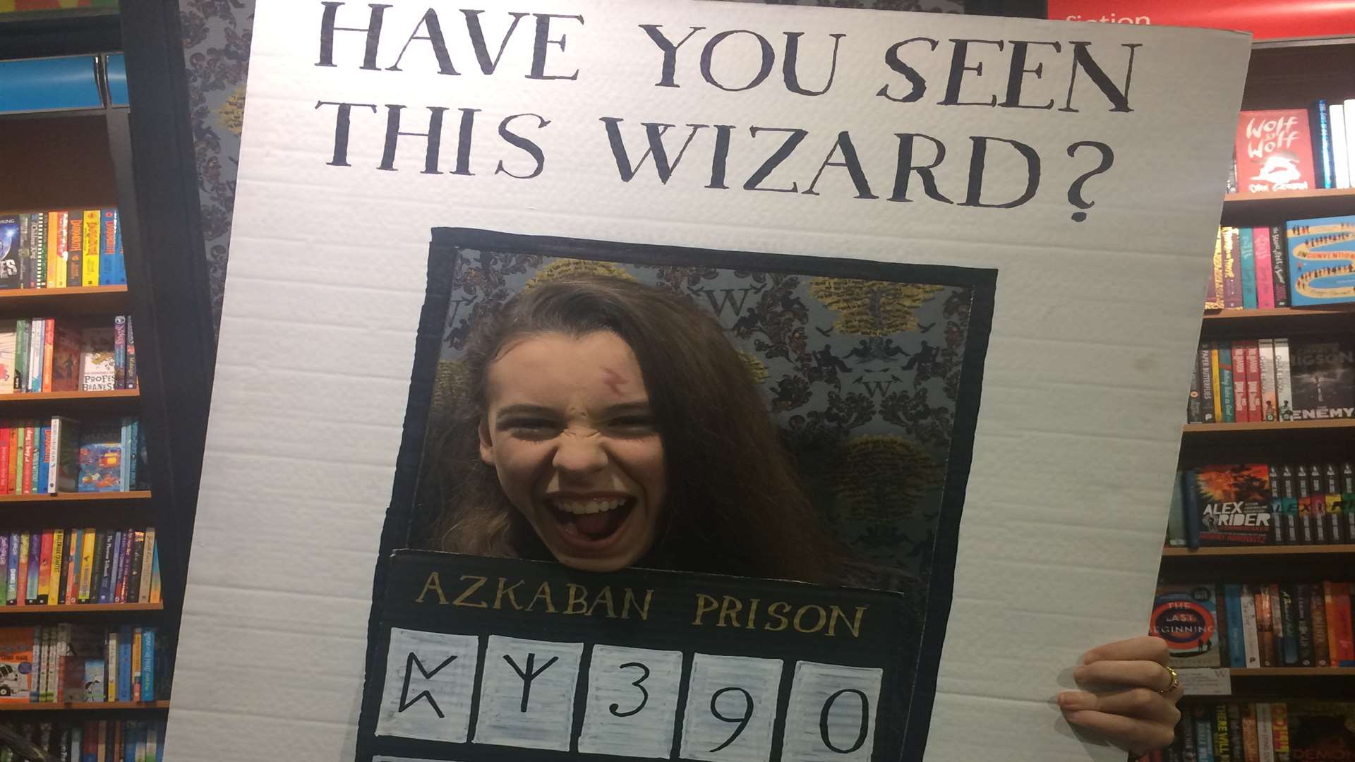 Ella Phibbs, age 12, has escaped from Azkaban. Have you seen her?