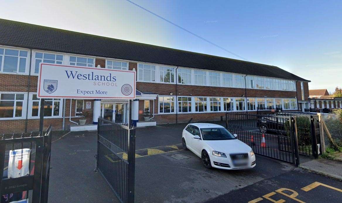 Westlands School in Sittingbourne. Picture: Google Maps