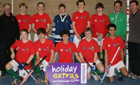 Canterbury Hockey Club’s under-16 boys