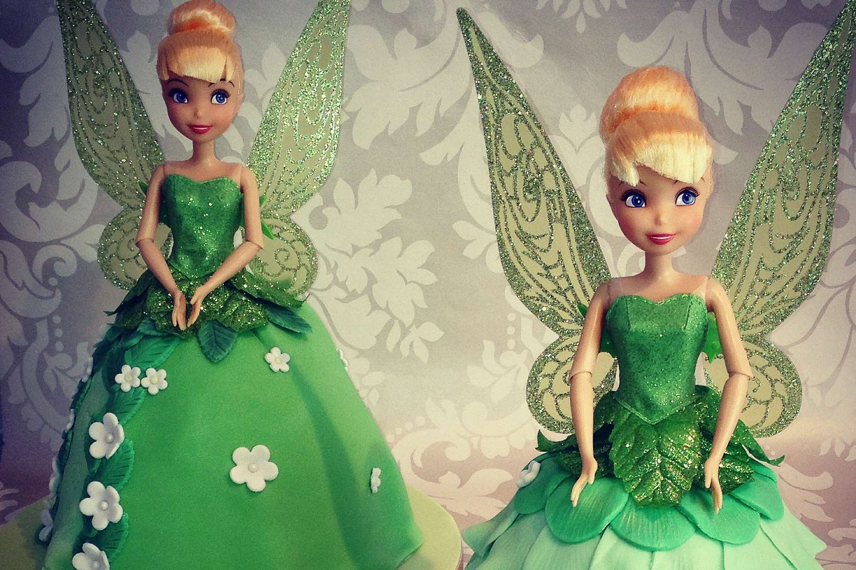 Tinkerbell cakes made for Mark Wright's sister