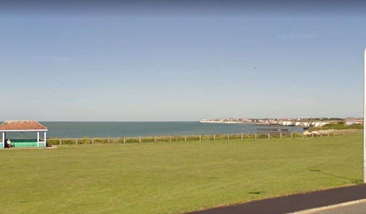 The incident happened at Grenham Bay, Birchington. Picture: Google Street View