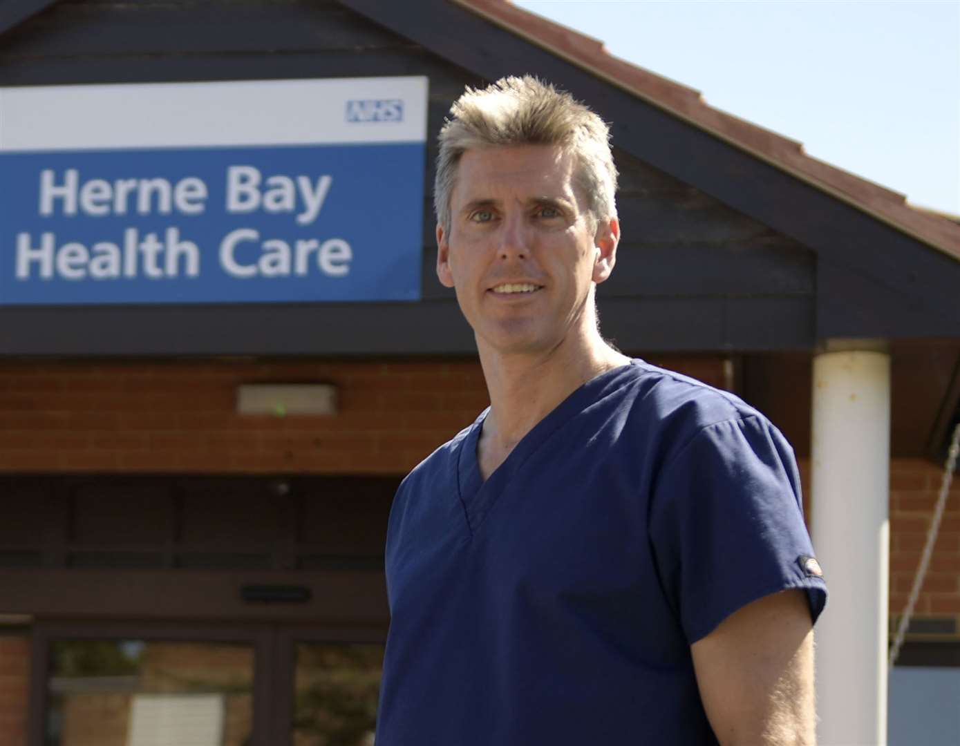 Dr Jeremy Carter says he is 'confident' the February 15 target will be met in Herne Bay, if there are no problems with the supply of vaccines. Picture: Barry Goodwin