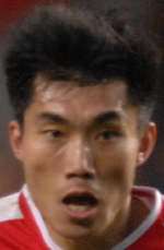 Zheng Zhi is playing for China in the Olympics