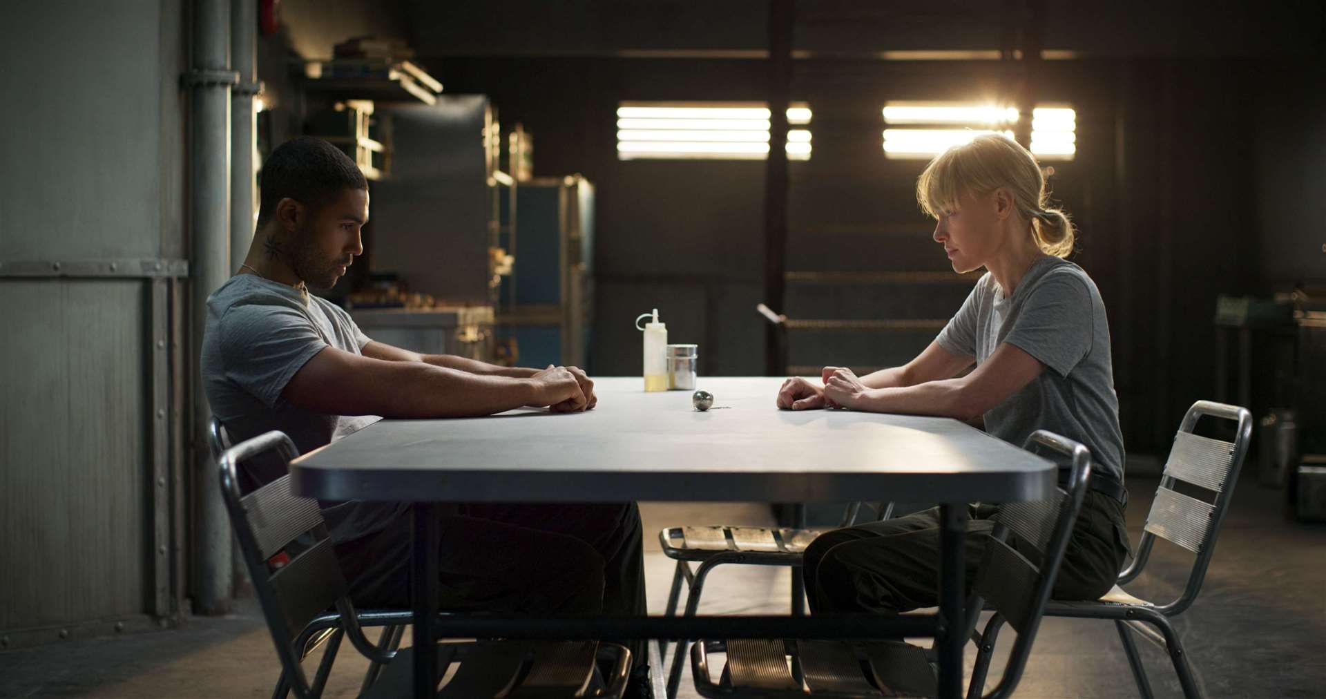 Lucien Laviscount as Sully and Kate Bosworth as Cassidy. Picture: Sentinel Entertainment / Production