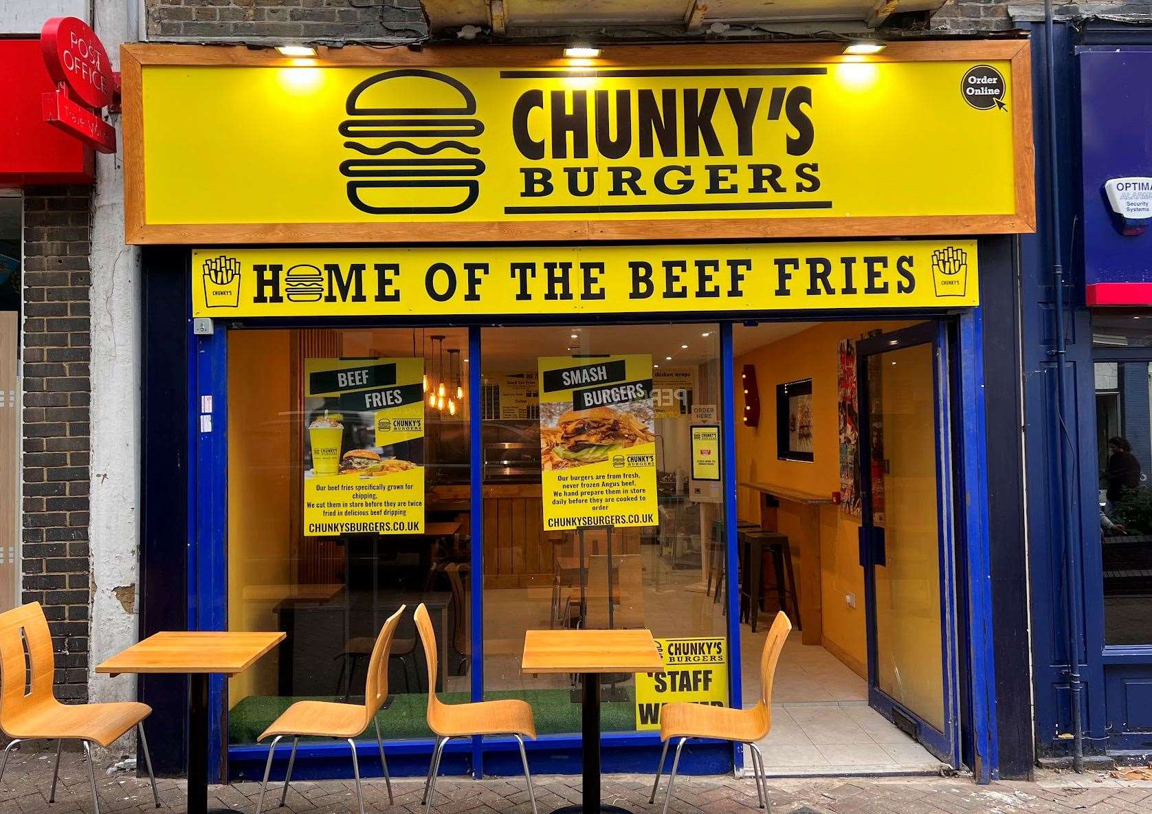 Chunky's Burgers is opening on Margate High Street this week. Picture: Sam Remblance