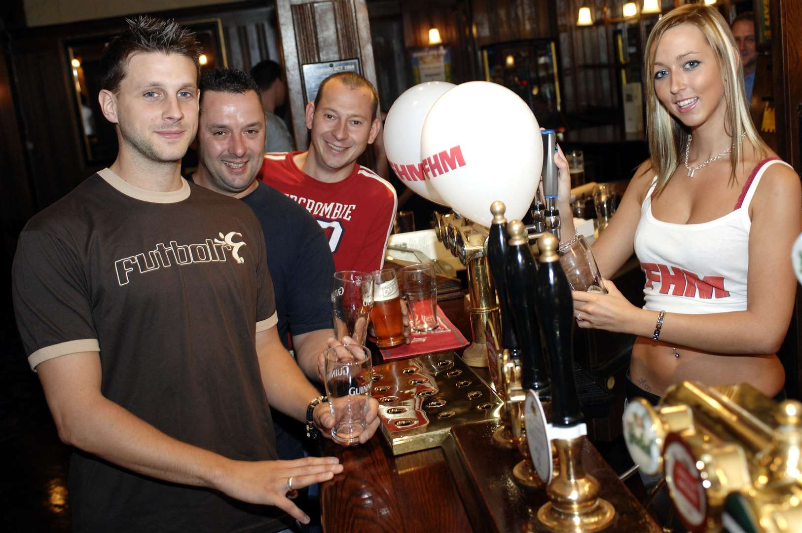 Laura Gilchrist who worked at the Daylight Inn in Petts Wood was shortlisted in the High Street Honey competition organized by FHM in October 2007. The pub is still going today. Picture: Matthew Reading