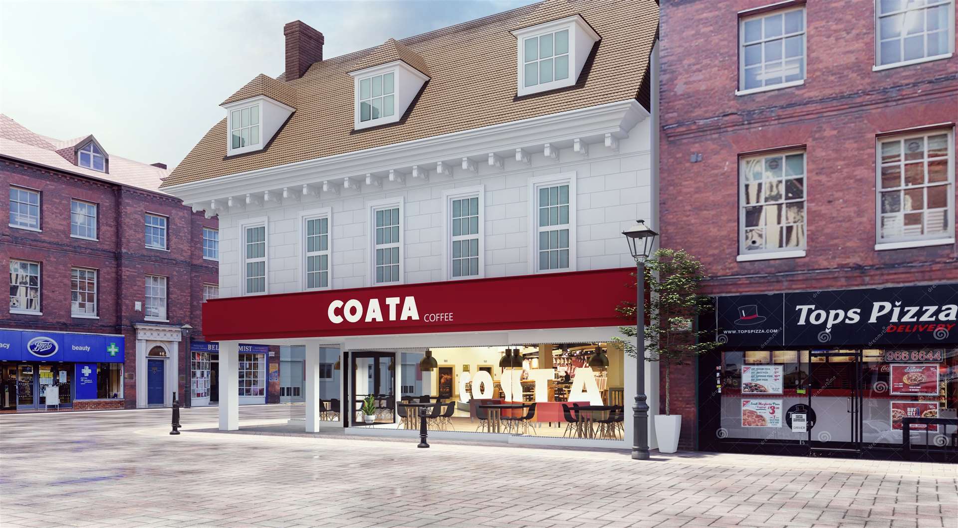 Bosses want to attract big-name chains like Costa Coffee