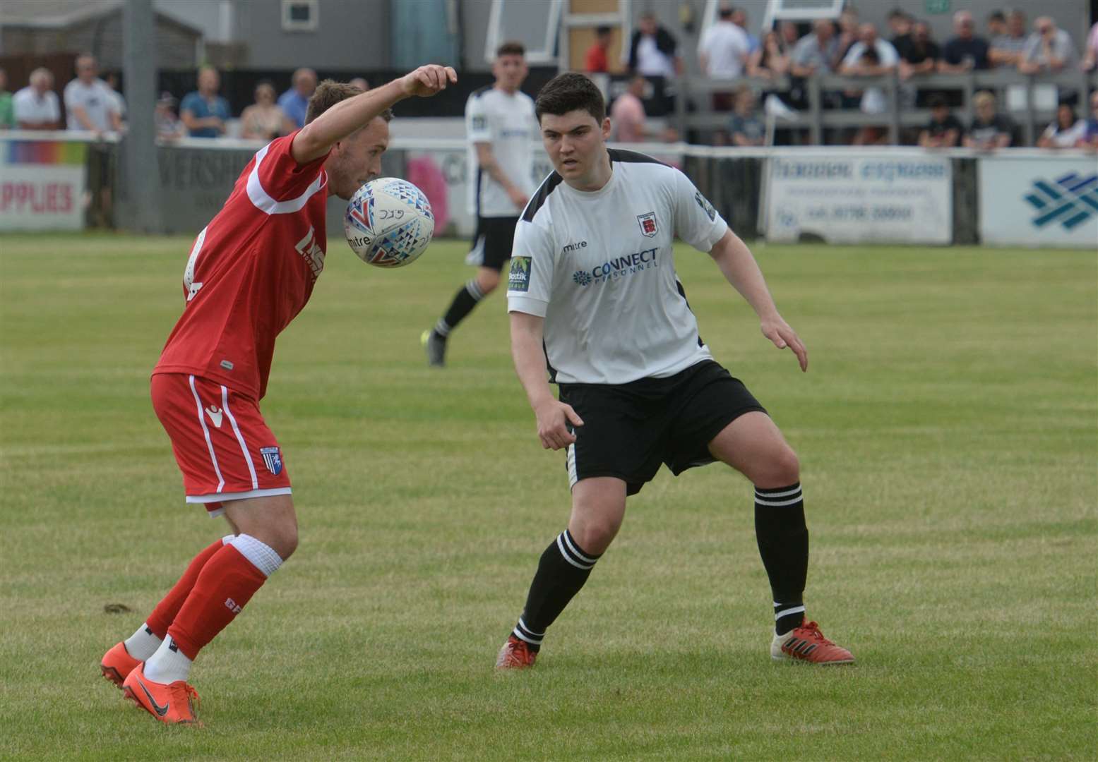 Lee Hodson in action for the Gills at Faversham Picture: Chris Davey