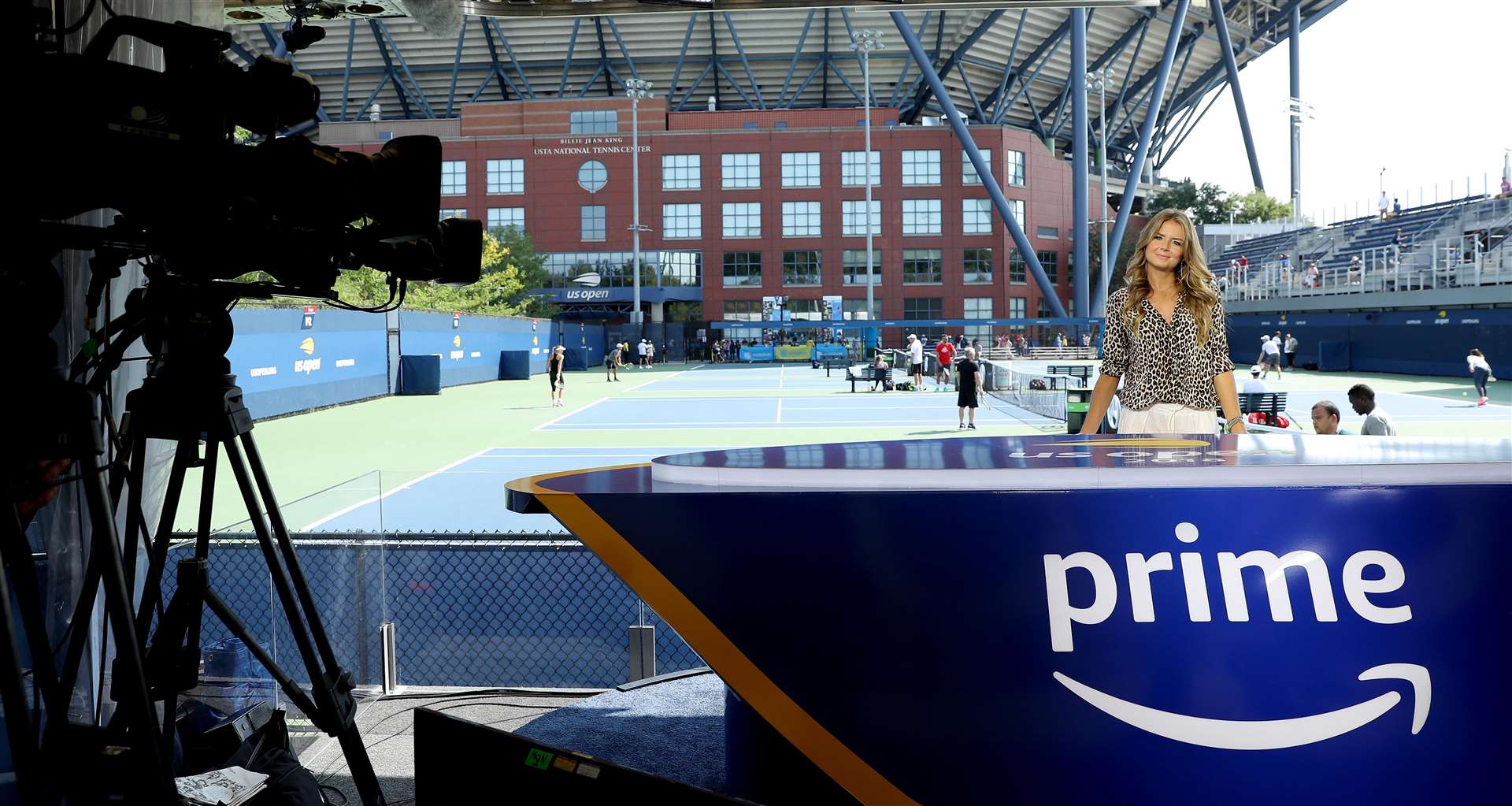 The US Open is the first major live sports event to be broadcast exclusively on Prime Video