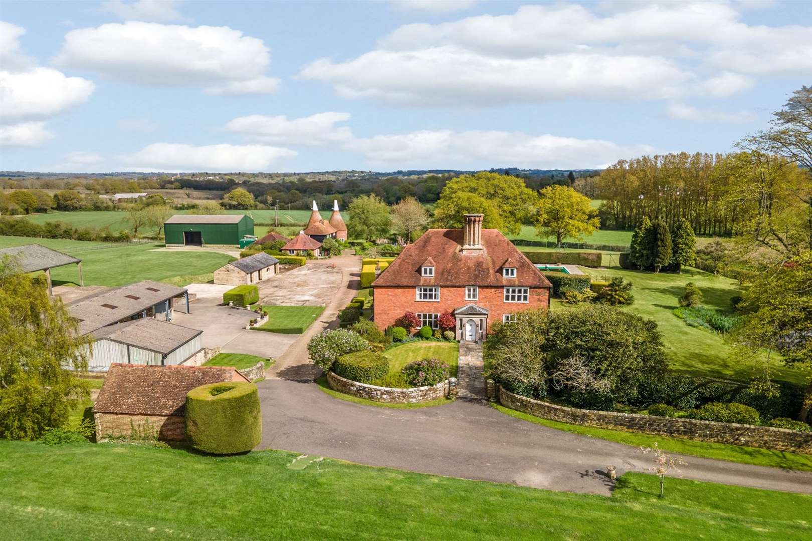 Delmonden Farm in Hawkhurst is for sale at a tad under £4m