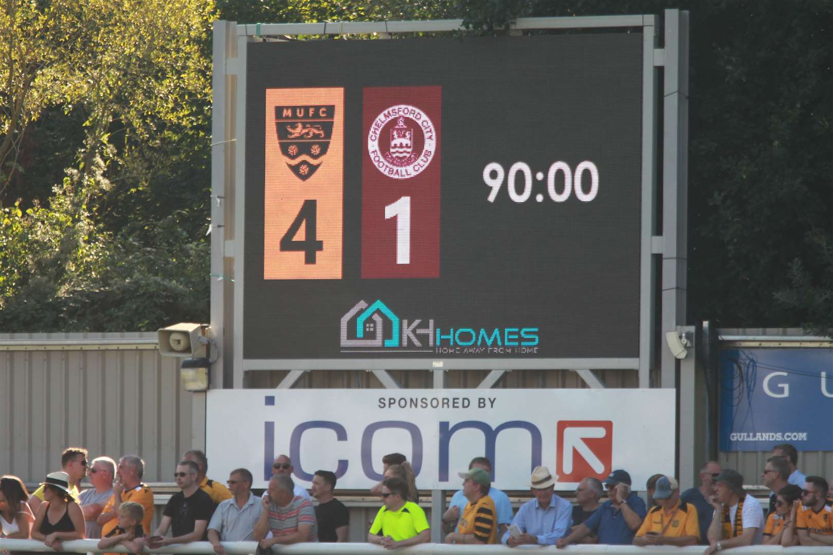 A first home win of the season for Maidstone Picture: John Westhrop