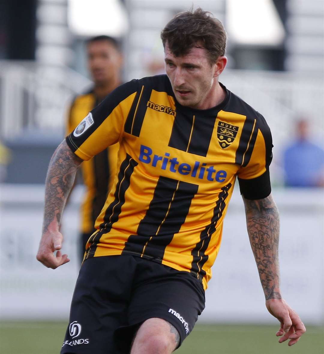 Reece Prestedge playing for Maidstone Picture: Andy Jones