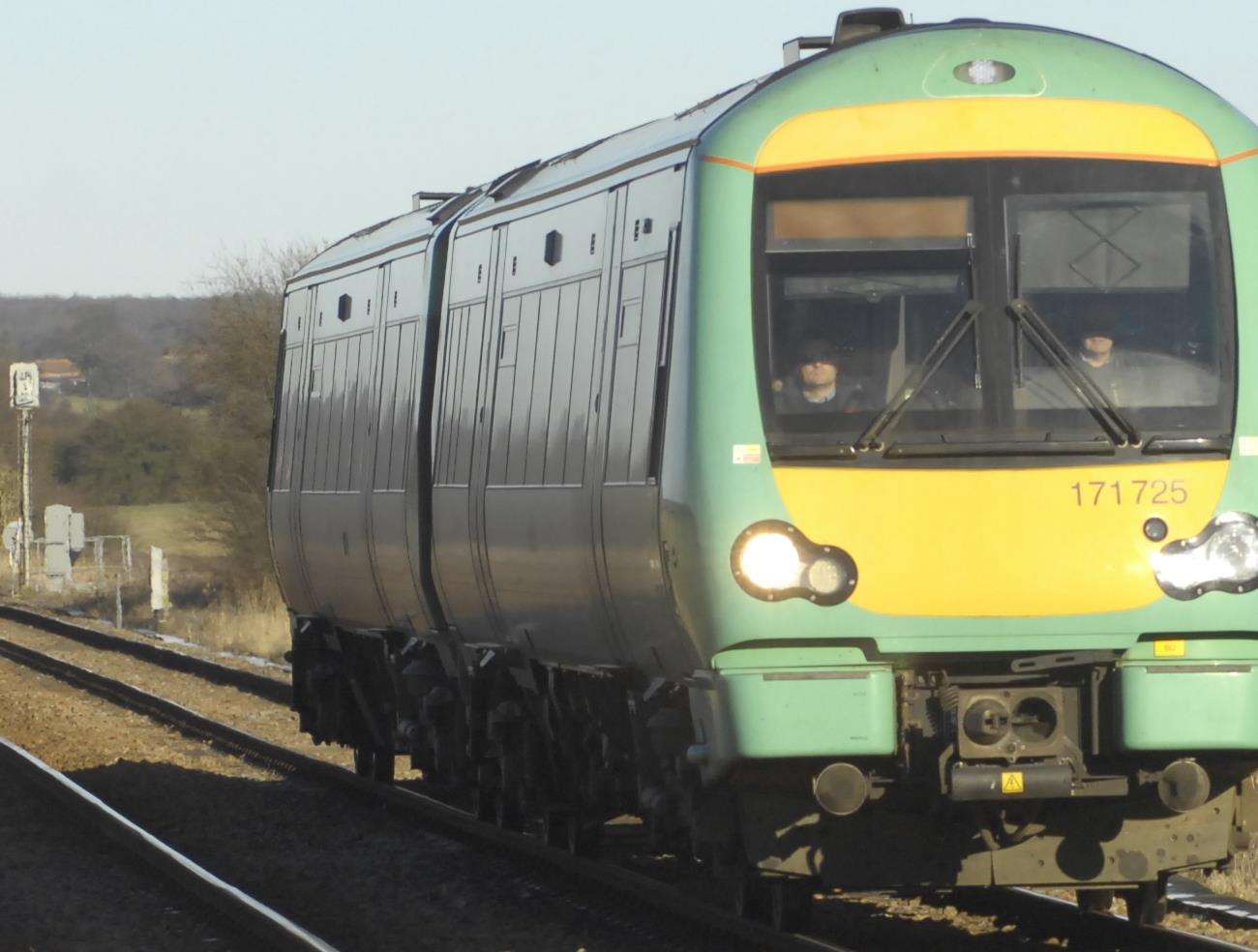Southern Rail train. Picture: Gary Browne