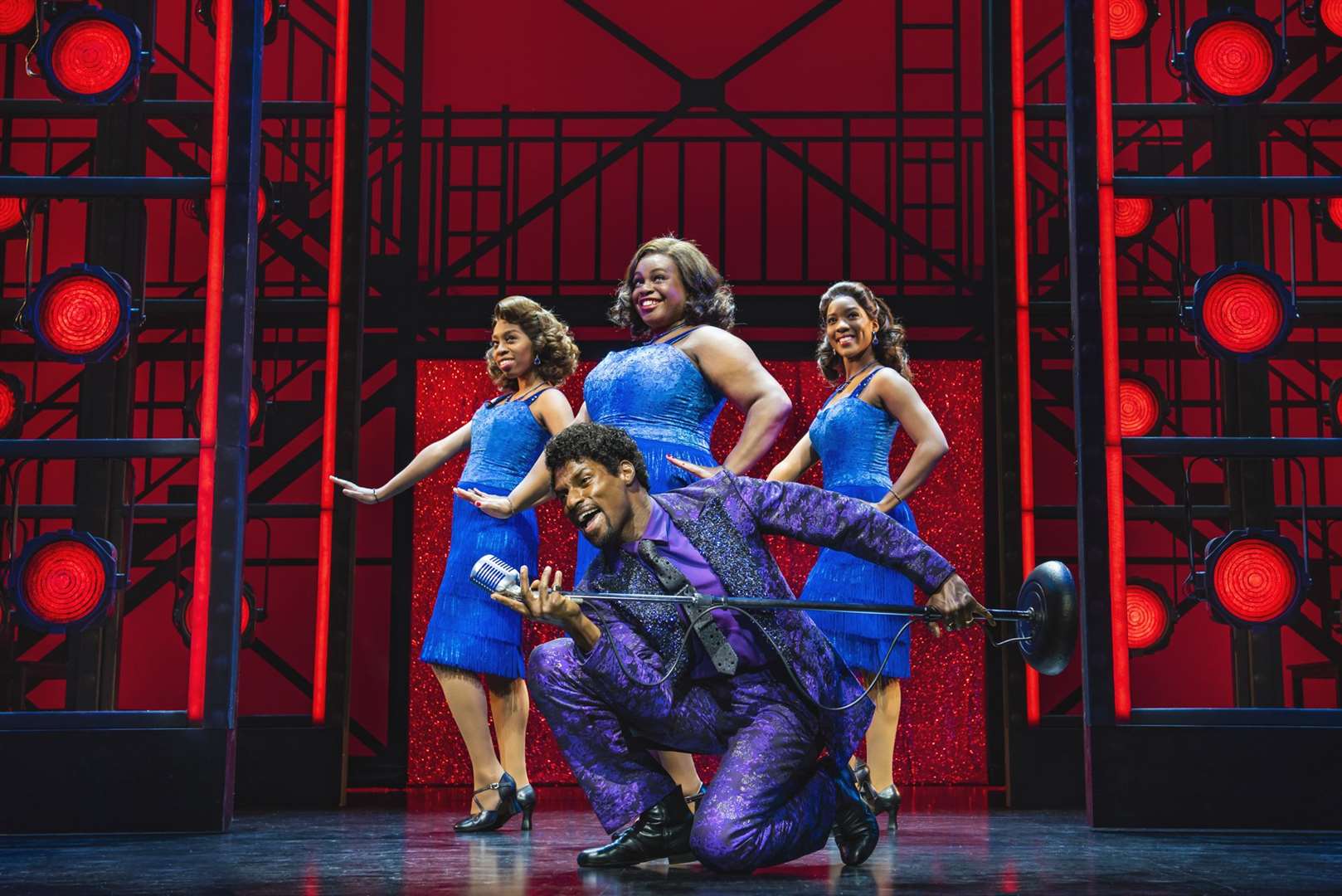 Dreamgirls made its Canterbury debut at the Marlowe Theatre. Picture: Matt Crockett