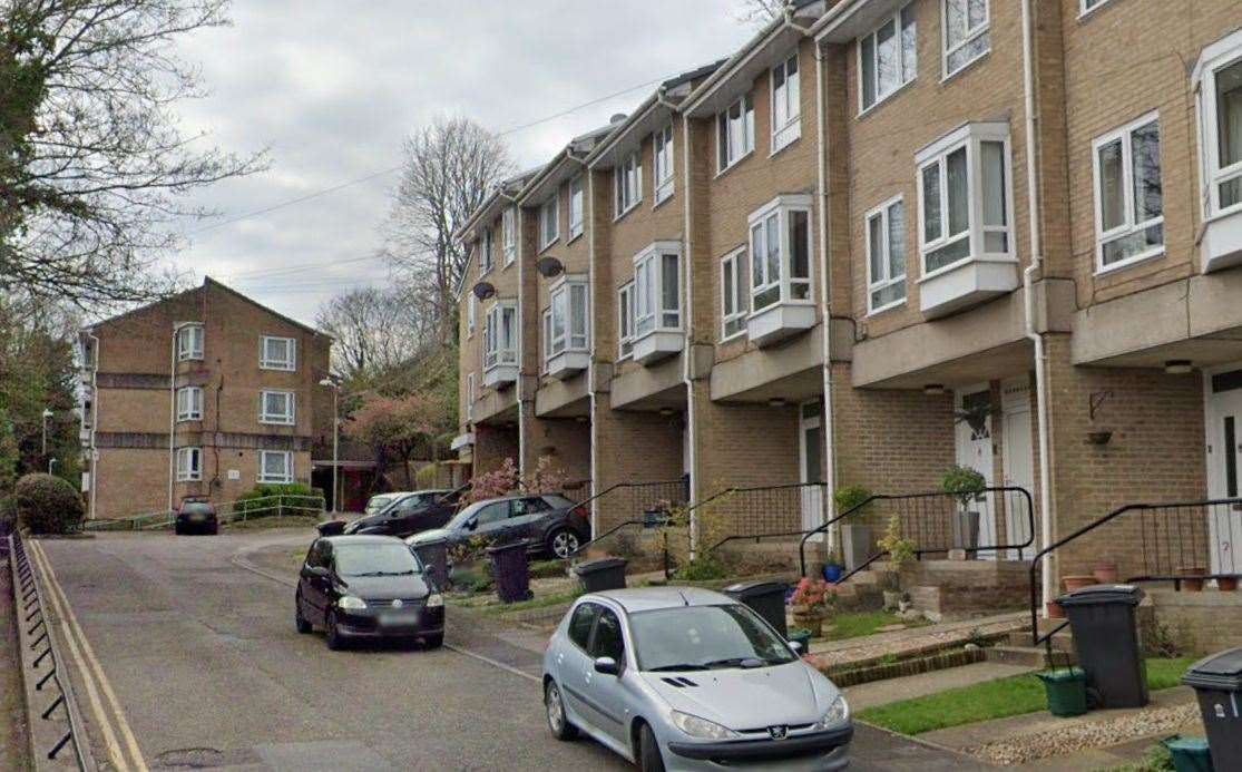 A man in his 60s was found dead with serious injuries at a property in Anstee Road, Dover. Picture: Google Maps