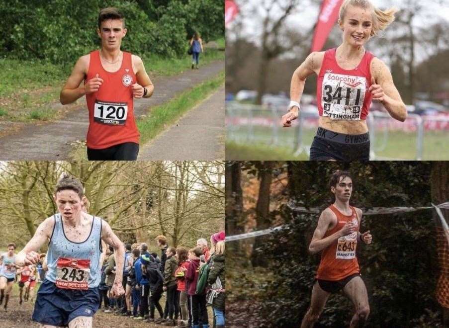 Cole Gibbens (Invicta), Immy Amos (Invicta), Jack Small (Ashford), Matt Stonier (Invicta), pictured at previous events, took part in a 24-hour relay