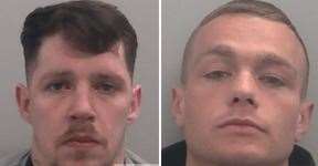 Gary Parkes (left) and Liam Byrom. Picture: Kent Police