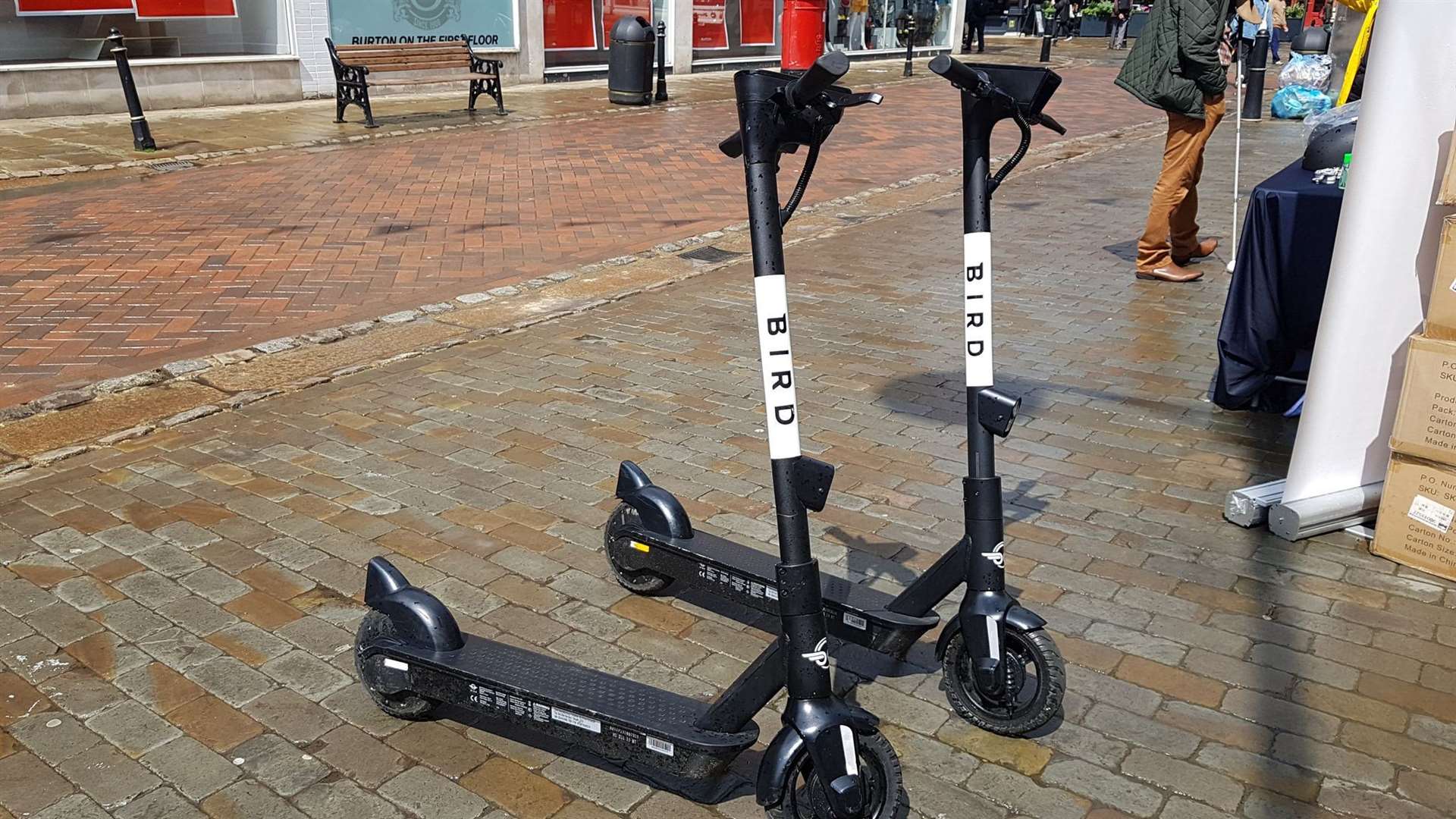 A government pilot scheme saw e-scooters brought into Canterbury in 2020 for the public to use
