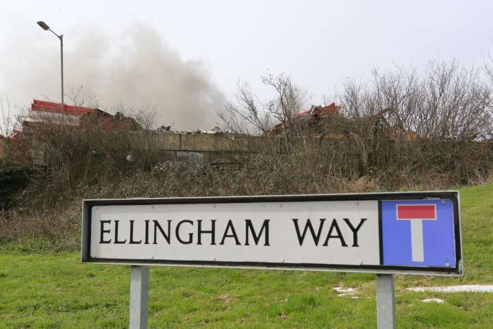 The scrap yard is in Ellingham Way