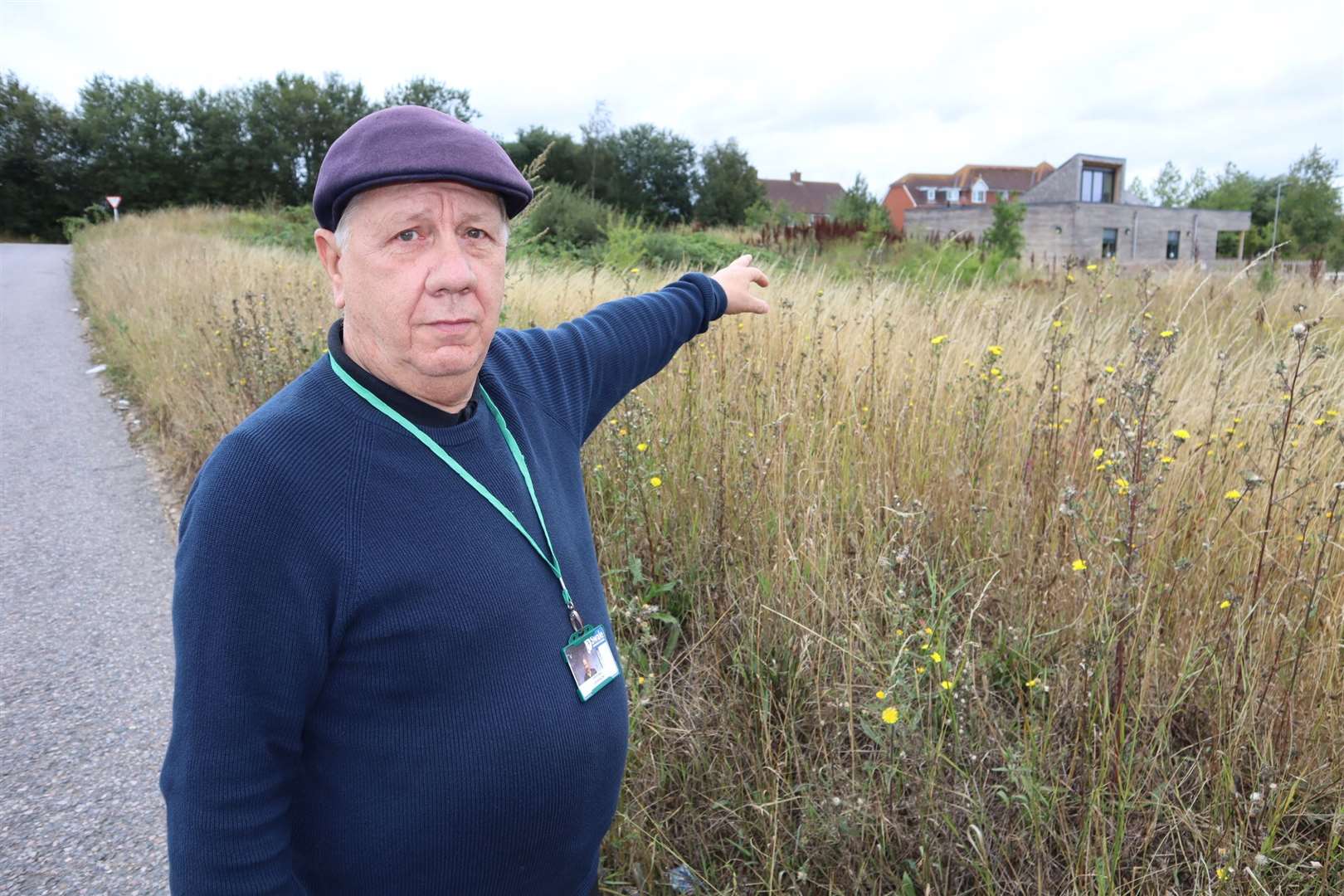 Cllr James Hall has heard from many residents about the problem and even seen a young child swimming in the lake