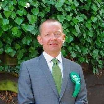 Dartford Green Party candidate Mark Lindop