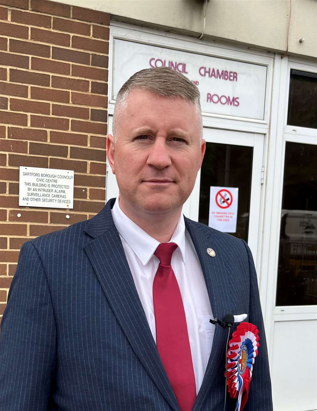 Britain First candidate Paul Golding