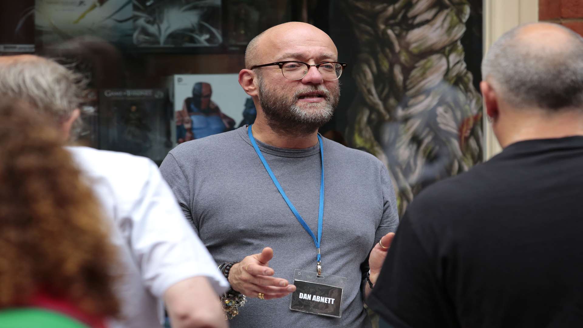 Dan Abnett, comic book writer and novelist