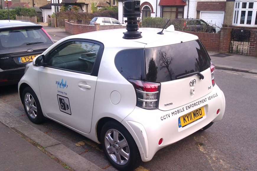 A CCTV car operated by Medway Council.