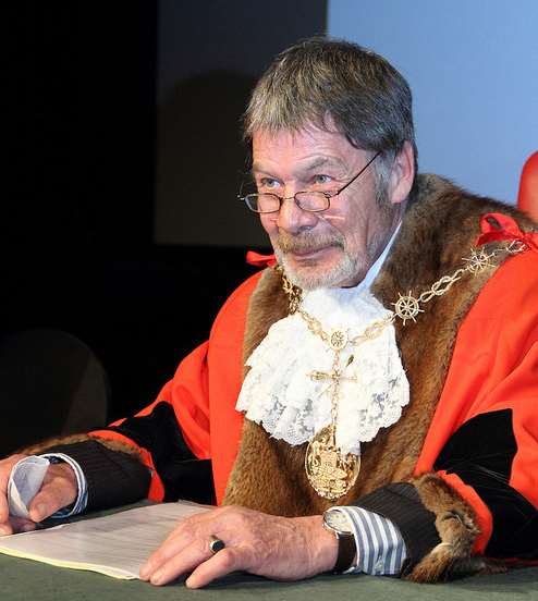 Gravesham's new mayor Cllr Mick Wenban